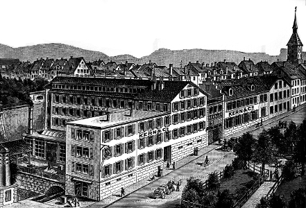 Kern Fabrikgebäude Ziegelrain Aarau