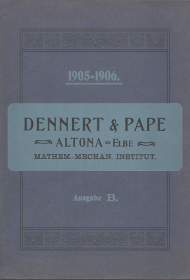 Dennert-Pape Preis-Verzeichnis