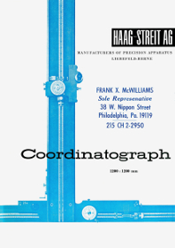 Haag Streit Coordinatograph