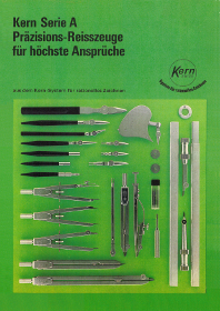 Kern Katalog Zirkel und Reisszeuge