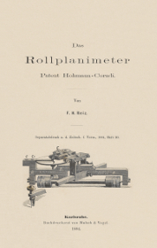 Rollplanimeter Hohmann Coradi
