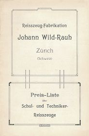 Wild-Rauh Reisszeuge